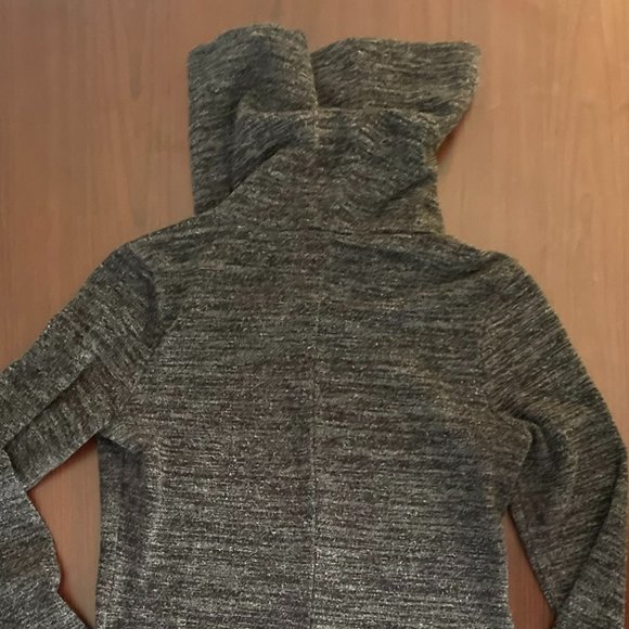 Old Navy Cowl Neck Sweater Dress, Size Medium, Dark Gray - Picture 2 of 4